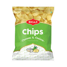 Bikaji chips Cream&onion